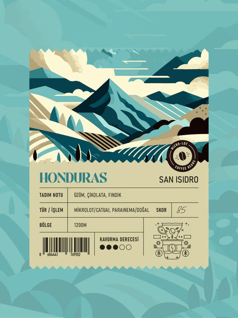 Honduras San Isidro Mikrolot Filtre Kahve (250 GR)