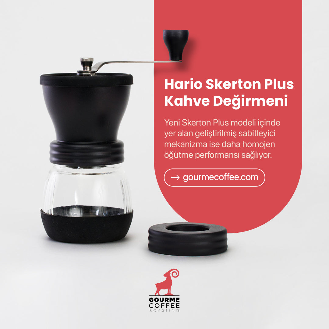 Hario Skerton Plus Seramik Kahve Değirmeni