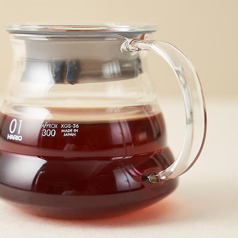 Hario V60 Range Servis Sürahisi (Şeffaf, 360 ml)