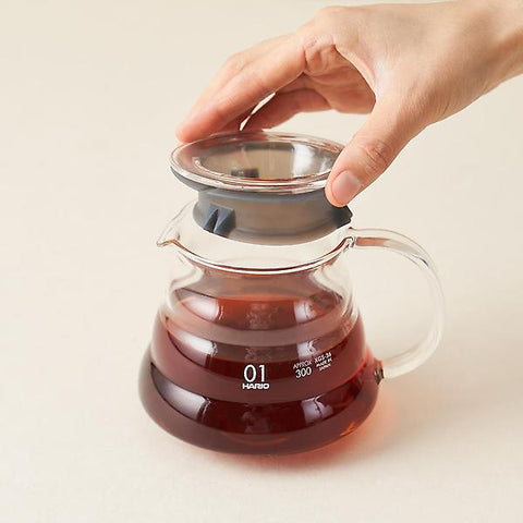 Hario V60 Range Servis Sürahisi (Şeffaf, 360 ml)