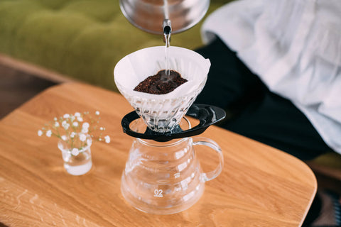 Hario V60 02 Cam Dripper (Siyah)