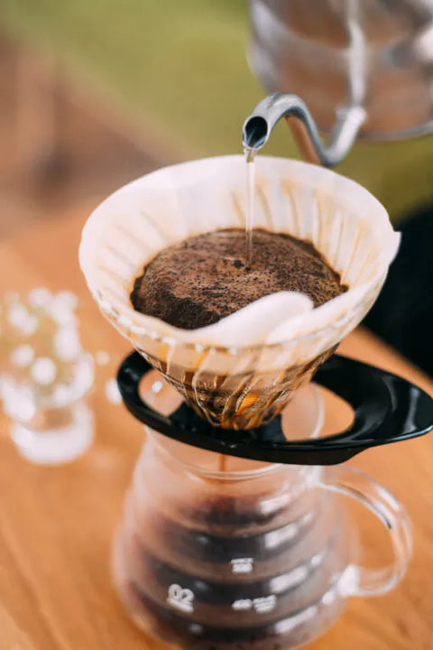 Hario V60 02 Cam Dripper (Siyah)