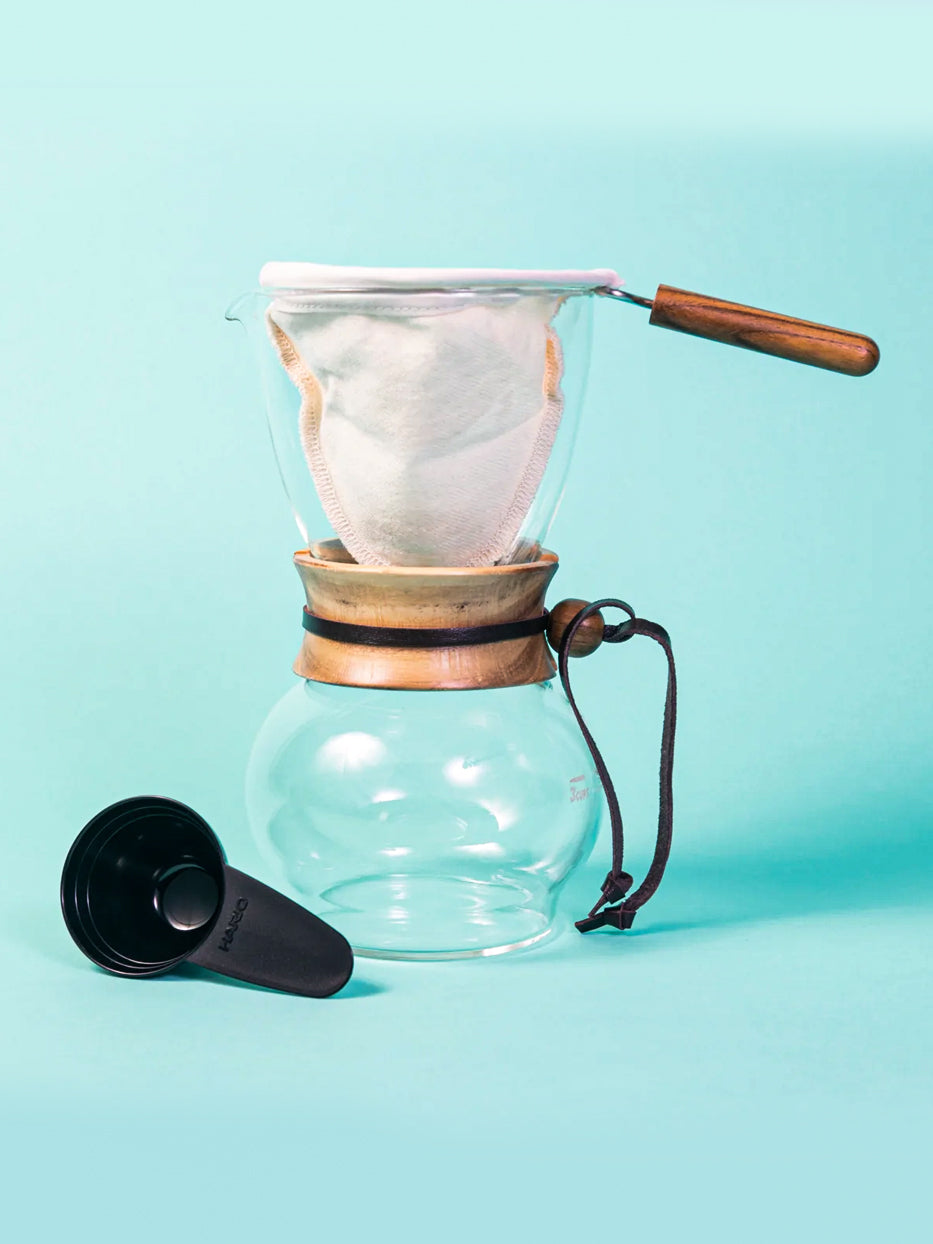 Hario Drip Pot Woodneck 3 Cup