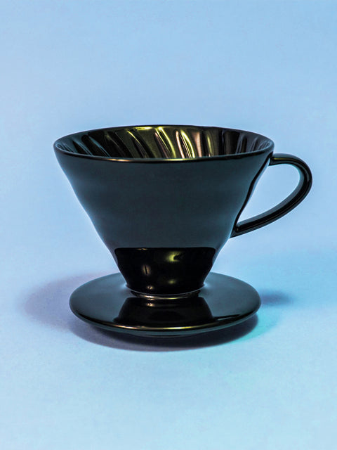 Hario V60 Dripper 02 Kasuya Model Siyah Seramik