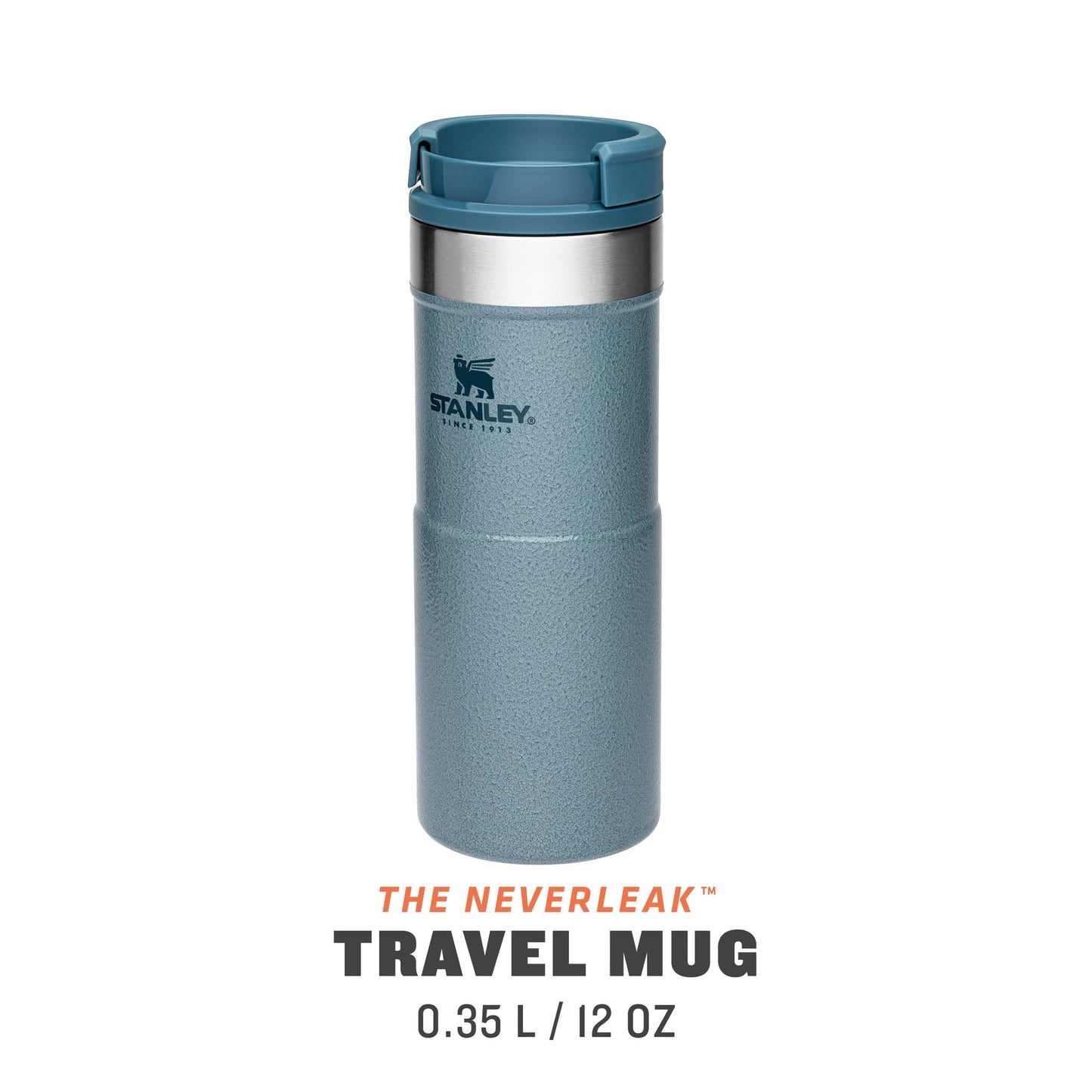Stanley 0.35L Classic Neverleak™ Travel Mug - Buz Mavisi