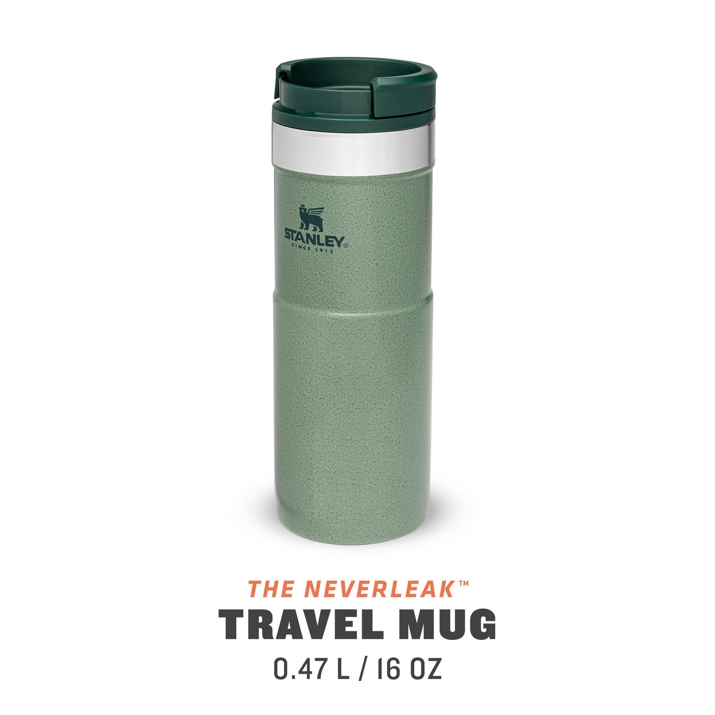 Stanley 0.47L Classic Neverleak™ Travel Mug - Yeşil