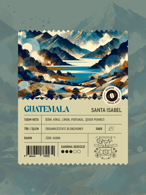 Guatemala Santa Isabel Premium Filtre Kahve (250 GR)