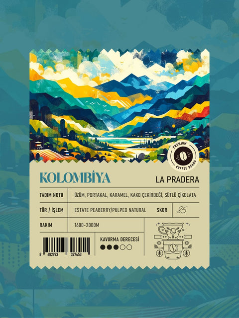 Kolombiya La Pradera Premium Filtre Kahve (250 GR)